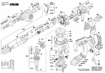 Bosch 3 611 B3A 081 GBH 3-28 DRE Rotary Hammer Spare Parts